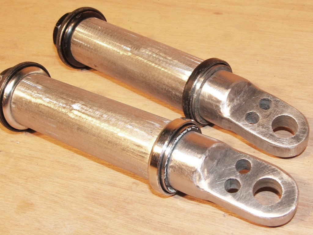 StreetFighter QuadCycle - tadpole trike axles